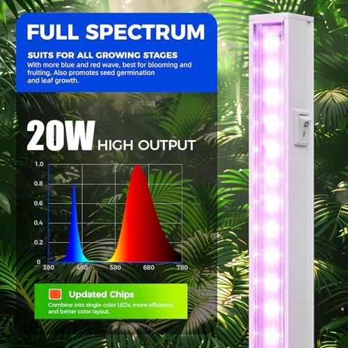 Barrina T5 Grow Lights for Indoor Growth, 4FT Plant Lights, Pink, 8 Packs - Image 4