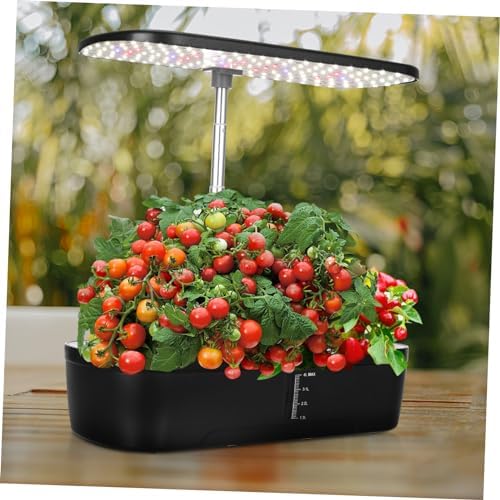 Indoor Hydroponic Plant Growing System Kit, 12 Hole Black - Image 4