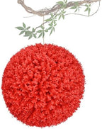 Artificial Plant Topiary Ball 18in, Faux Boxwood Decorative Balls, Decorative Faux Greenery Fake Plants, Garden Spheres Large Outdoor, Artificial Topiary Plant Grass Ball by ATYUJKB