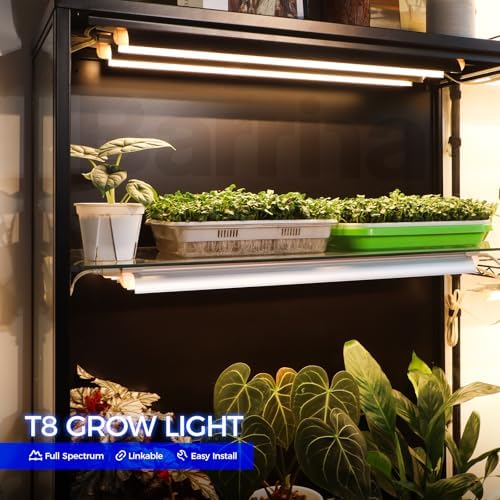 Barrina T8 Plant Light, 2FT 24W Full Spectrum Led Grow Lights, 6 Packs - Image 2