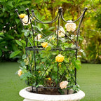 Peony Supports for Outdoor Plants,18.5 x 22.9in Dahlia Stakes by Goooxim