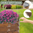 1MORE Galvanized Raised Garden Bed Outdoor,Planter Bed 4x2x1ft,Grain,2-Pk - Image 4