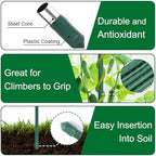 25 Pack 48 Inch Garden Stakes & Tomato Stakes for Climbing Plants - Image 5