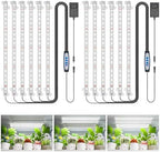 Wiaxulay 16in Grow Light Strip for Indoor Plants Seed Starting, 36W, 2 Pack by Wiaxulay