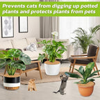 Legigo 6 Pack Coconut Fiber Mulch Ring Tree Plant Protector Mat, 18 Inch - Image 6