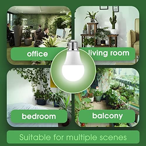 Briignite Grow Light Bulbs, Full Spectrum Grow Light Bulb, LED Grow Light - Image 6