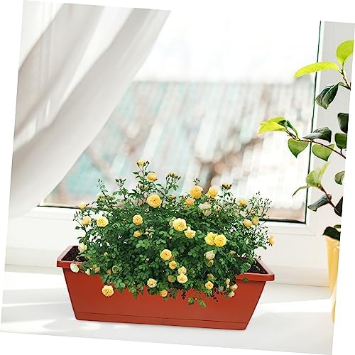 7pcs Resin Flower Pot Planter Pots Decorative Plant Containers for Balcony Home Decor - Image 6