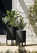 Veradek Demi Series Raised Duo Planters - Set of 2 Planters with Stands - Image 5