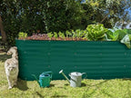 Plant & Plot Galvanized Raised Garden Beds Outdoor // 6×2×2 ft Planter Raised Beds for Gardening, Vegetables, Flowers // Large Metal Garden Box (Dark Green) // Patented Tool-Free Design - Image 6