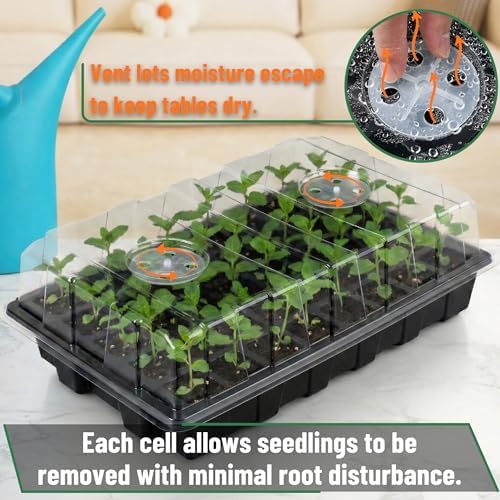 Mr. Pen- Seed Starter Tray Kits, 10 Pack, Total 400 Cells - Image 4