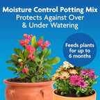 Miracle-Gro Moisture Control Potting Mix - Plant Soil For Container Plants, Protects against Over- and Under-Watering, 8 qt. (3-Pack) - Image 2