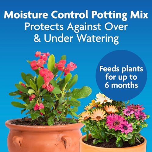 Miracle-Gro Moisture Control Potting Mix - Plant Soil For Container Plants, Protects against Over- and Under-Watering, 8 qt. (3-Pack) - Image 2