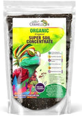 Organic Original Super Soil Concentrate with Mycorrhizae – Living Soil Boosts Roots & Buds for Seeds & Clones - Indoor & Outdoor Growing - Mix 1:4 with Topsoil Potting Soil(4 quarts) by GARDENWISE