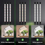 Tri-Head Clip Grow Lights for Indoor Plants, Full Spectrum Plant Lights. - Image 5