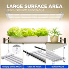 Barrina TX-L63 3FT LED Grow Light, 63W, 4 Panels Wider Coverage, High PPFD - Image 3
