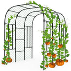 Garden Arch Trellis - 69"L*71"W*87"H, Trellis for Climbing Plants Outdoor by TrellumeGardenHome