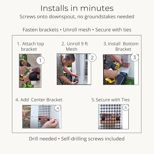 Downspout Trellis for Climbing Plants & Clematis, 9 ft x 4 in, 2-Pack - Image 5