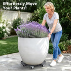 KEDSUM 16 in Plant Caddy with Wheels, Anti-Rust & Anti-Slip, 440LBS - Image 2