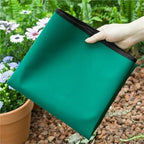 Foldable Planting Mat Waterproof Potting Tray Garden Transplanting Mats Gardening Pad Plant Pruning Tool for Indoor Plant Repotting(Green 100X100CM) - Image 5