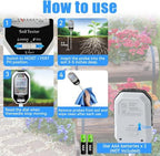 Soil Moisture Meter, 7-in-1 Soil PH Tester/Soil Moisture/Fertility with Removable Probe, Digital Air Temp/Humidity/Sunlight Intensity/BGR Spectral for Plants Gardening, Lawn and Indoor Outdoor Plants - Image 5
