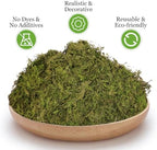 Riare 1.3LB Natural Moss Artificial Fake Moss Alternative for Plants Indoor - Image 3