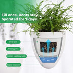 Self-Watering Hanging Planter Pot, Indoor Outdoor Plants, 6 Inch, 3 Pack - Image 3