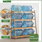 4 Tier Bamboo Plant Stand, Ladder Shelf Corner Flower Pots Holder for Indoor & Outdoor,Multiple Plant Display Rack for Balcony Garden Living Room (Size : 100x36x110cm) - Image 3