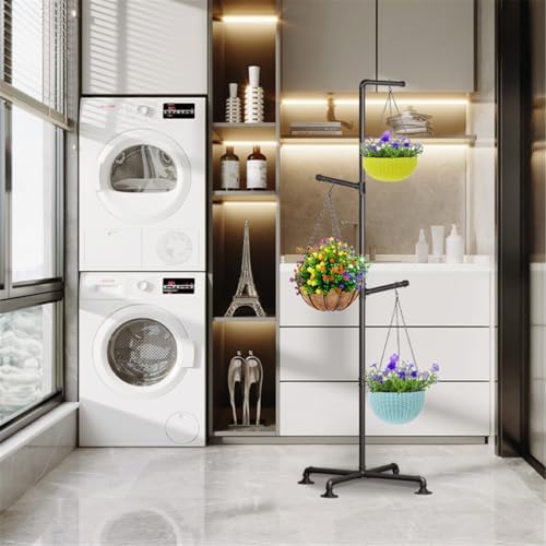 Plant Hanger Indoor,Corner Hanging Plant Stand,Heavy Duty Metal Hanging Plant Holder for Indoor Plants,Living Room,Balcony,Bedroom,Garden - Image 7