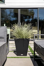 Veradek Pure Series Nobleton Planter - Tapered Square Outdoor Planter - Image 5