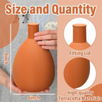 68 oz Large Olla Terracotta Self Watering Pot,Teardrop - Image 2