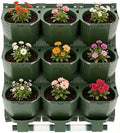 9 Pockets Greenstalk Vertical Planter, Wall Mounted Vertical Planter(Green) by Unknown