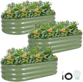 G GOOD GAIN 3Pcs Raised Garden Beds, Metal Planter Boxes Kit, Oliver by GGOODGAIN