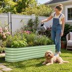 BPS 9-in-1 Metal Raised Garden Bed - Image 2
