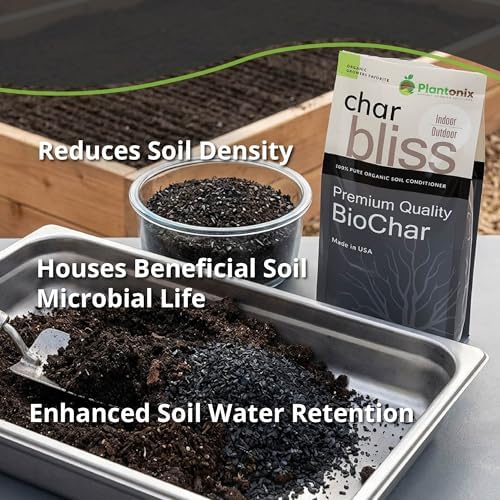 Char Bliss (4 Cubic Feet) - Organic Biochar Bulk Soil Amendment for Plants - Image 5