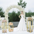 3pcs Cylinder Stands for Party, Gold Square 15.7/23.6/31.5 inch - Image 6
