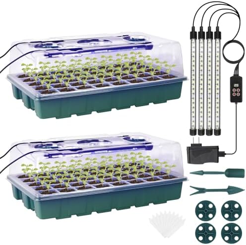 Sondiko Seed Starter Tray with Grow Light, Display Digital Controller by Sondiko-Since1991