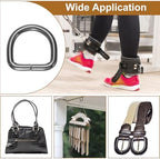HARFINGTON D Ring Metal D-Shape Buckle Clips Multi-Purpose Buckle Strap Sewing Accessories for Collars Webbing Strap - Image 7