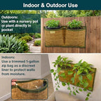 Vertical Garden Planter, 4 Pocket, Vertical Planter, wall planters for Outdoor Plants, Plant wall, Hanging planters for Indoor Plants, for Herbs, Patio Decor, Balcony Decor, Indoor Garden - Image 4