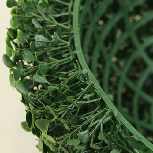 Decorative Faux Dried Moss Balls Dia 20in, Faux Grass Decor Fake Plant, Artificial Grass Plastic Flower Plant, Small Artificial Plants, Garden Spheres Decorative, Green Grass Plant Ball Spheres - Image 5