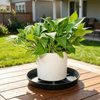 NIMYAU Large Plant Saucer 17 Inch 2 Pack, Thick Plastic Plant Tray for Big Planters, Heavy Duty Drip Tray for Outdoor Garden Flower Pot Saucers - Image 7