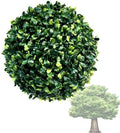 Artificial Green Plant Decorative Balls Round Dia 12in, Faux Boxwood Decorative Balls, Pendant Ceiling Hanging Grass Ball, Decor Greenery Eucalyptus Topiary Ball by ATYUJKB