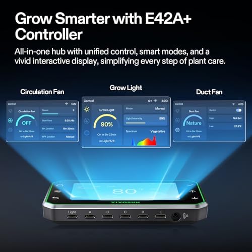 VIVOSUN Smart Grow Tent Kit 2x2, 1-Plant WiFi-Integrated Grow Kit System - Image 5