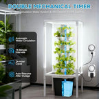 JESLED 6 Tiers Hydroponics Growing System Kits with LED Grow Lights,Tent - Image 3