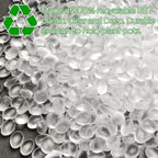 Hoolerry 15 Pcs Plastic Plant Saucer Clear Deep Tray, 12 Inch - Image 3