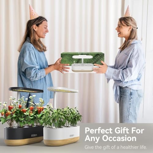 inbloom Hydroponics Growing System 12 Pods, Indoor Herb Garden with LEDs Full-Spectrum Plant Grow Light, Water Shortage Alarm, Automatic Timer, Height Adjustable, Ideal Gardening Gifts for Women - Image 6