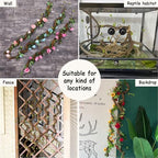 63" Realistic Ivy Wood Vine Garland with Leaf Wall Hanging Decor - Image 4