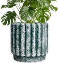 Ceramicfor Ceramic Plant Pot, 9.6 Inch, Green by Ceramicfor