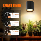 Hanging Grow Lights for Indoor Plants with Timer, 24W 3600K Full Spectrum - Image 3