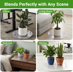 GREANER 16 Inch Plant Saucer Drip Tray, 10 Packs Planter Flower Pot Saucers - Image 6