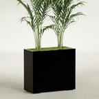Greenline Alice Tall Rectangular Fiberglass Planter, Outdoor Planter Box - Image 2